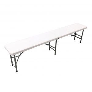 THW Banco Plegable Solid 180 x 30 x 43,5 cm